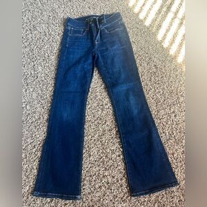 American Eagle Outfitters Dark Blue Straight Leg Jeans